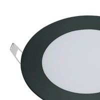 LÚZETE - DOWNLIGHT LED CIRCOLARE 18W 3000K-6000K Ø 22 CM NERO