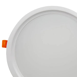 LÚZETE - DOWNLIGHT LED CIRCOLARE 32W 3000K-6000K Ø 29,5 CM BIANCO
