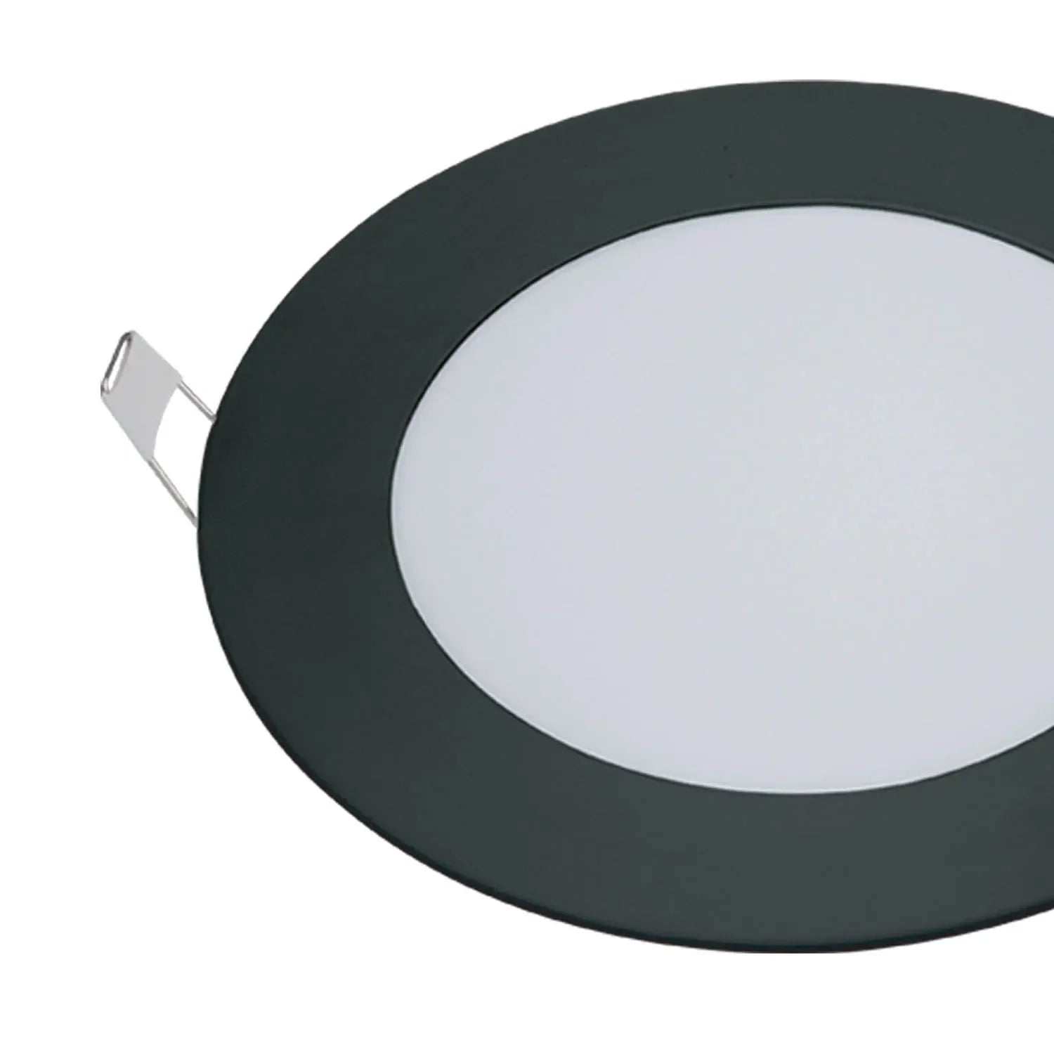 LÚZETE - DOWNLIGHT LED CIRCOLARE 6W 3000K-6000K Ø 12 CM NERO