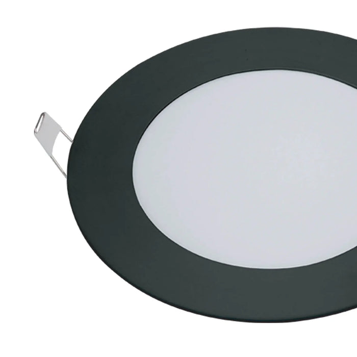 LÚZETE - DOWNLIGHT LED CIRCOLARE 6W 3000K-6000K Ø 12 CM NERO