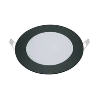 LÚZETE - DOWNLIGHT LED CIRCOLARE 6W 3000K-6000K Ø 12 CM NERO