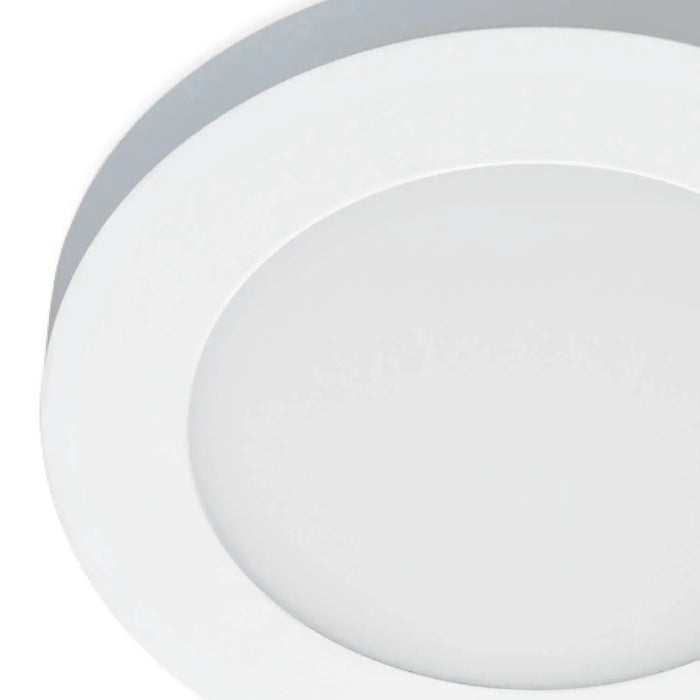 LÚZETE - DOWNLIGHT LED DA SUPERFICIE CIRCOLARE 6W 3000K-6000K Ø 12 CM BIANCO