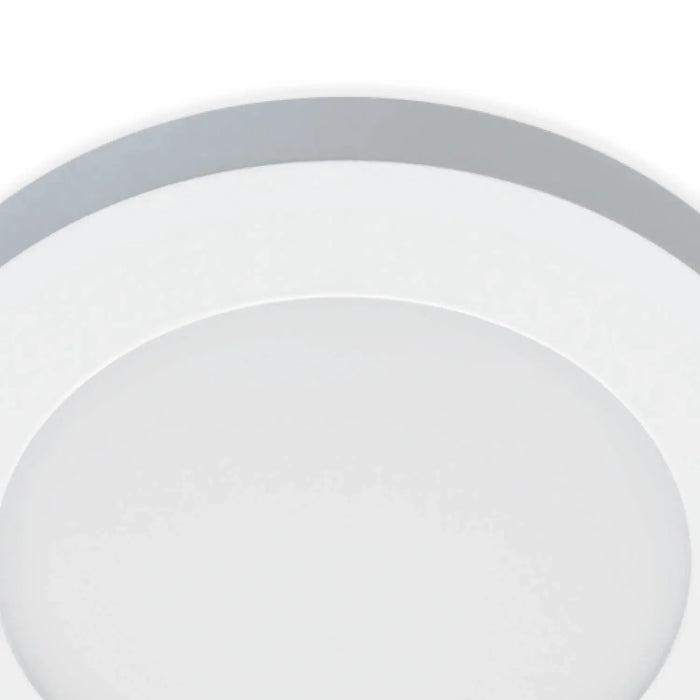 LÚZETE - DOWNLIGHT LED DA SUPERFICIE CIRCOLARE 6W 3000K-6000K Ø 12 CM BIANCO