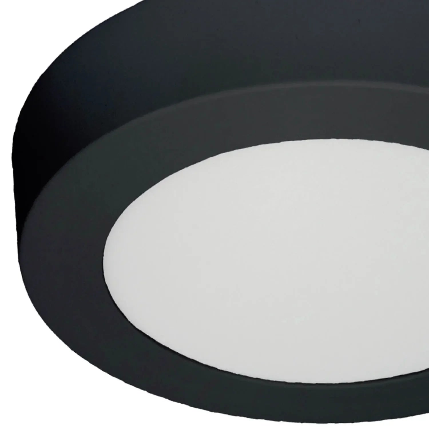 LÚZETE - DOWNLIGHT LED DA SUPERFICIE CIRCOLARE 6W 3000K-6000K Ø 12 CM NERO