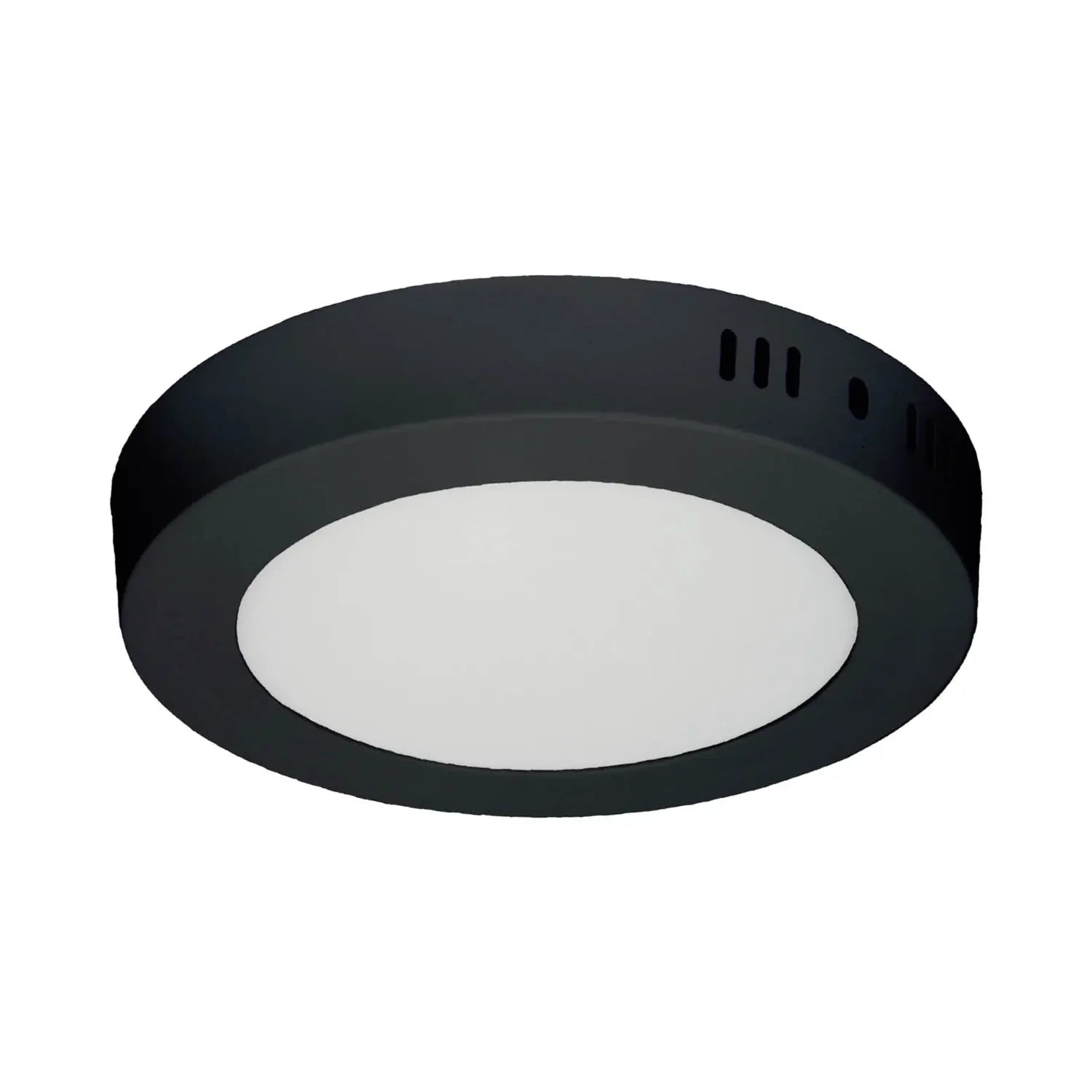LÚZETE - DOWNLIGHT LED SUPERFICIE CIRCOLARE 18W 3000K-6000K Ø 22 CM NERO