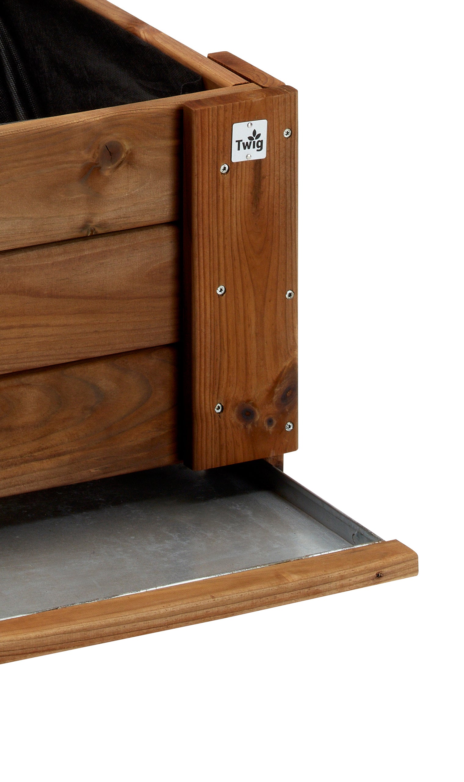 Vaschetta Metallica Per Giardiniera Piccola 75,5X38,8X2 Cm Zb