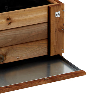 Vaschetta Metallica Per Giardiniera Grande 75,5X58,8X2 Cm Zb