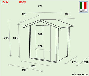 Casetta Bh19 Roby 198X198 Cm Pdf Pefc