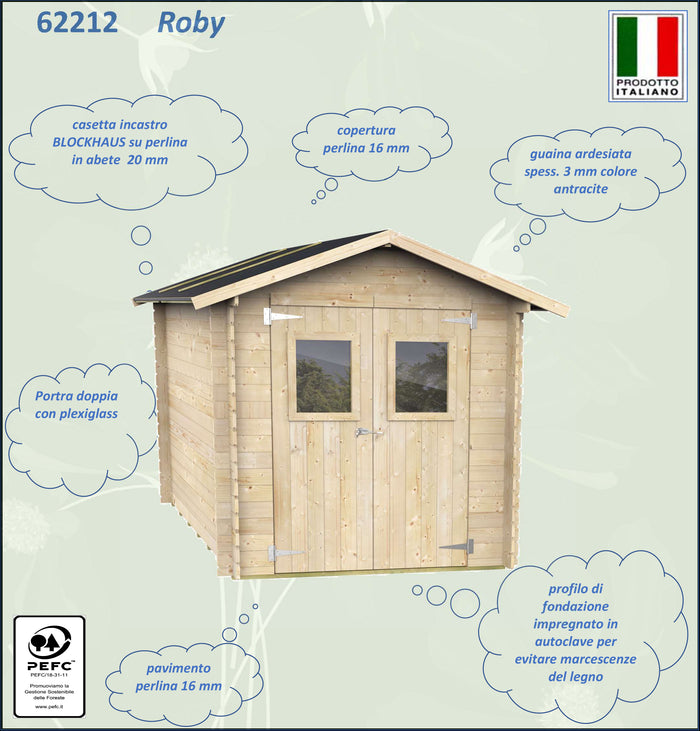 Casetta Bh19 Roby 198X198 Cm Pdf Pefc