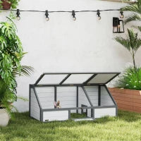 Box per Tartarughe da Esterno, Design Senza Fondo, Facile da Aprire, Bianco