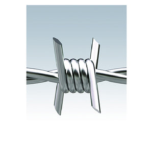 filo spinato "riccio" rotolo mt 100 cod:ferx.107508nlm