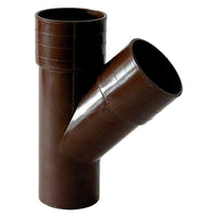 derivazione per tubo pluviale in pvc 45 ø 80 tdm cod:ferx.110250nlm