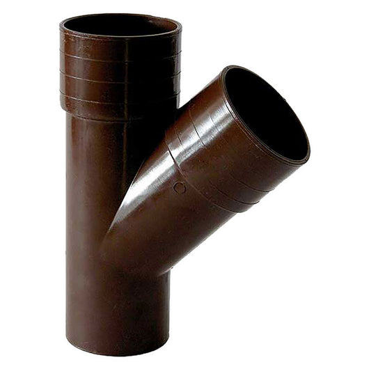 derivazione per tubo pluviale in pvc 45 ø 80 tdm cod:ferx.110250nlm