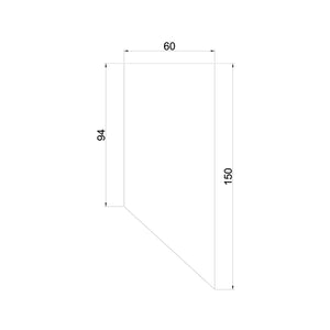 Lampada A Soffitto Lipari Alluminio Nero Oro 1 Gu10 Ip20