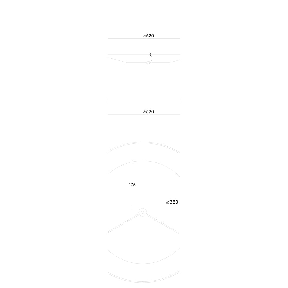 Plafoniera Moderna Bergamo Metallo Bianca 3 Luci Diffusore In Tessuto