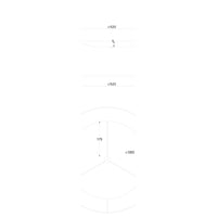 Plafoniera Moderna Bergamo Metallo Bianca 3 Luci Diffusore In Tessuto