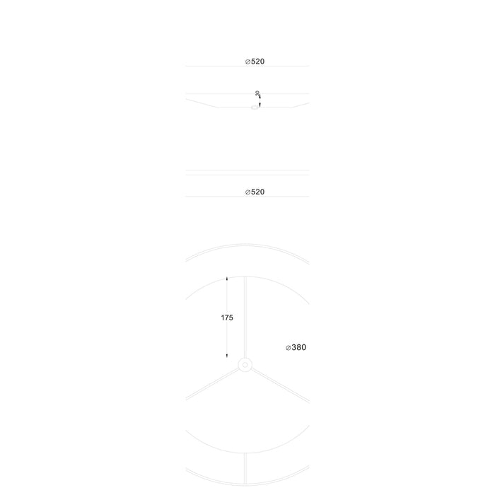 Plafoniera Moderna Bergamo Metallo Bianca 3 Luci Diffusore In Tessuto