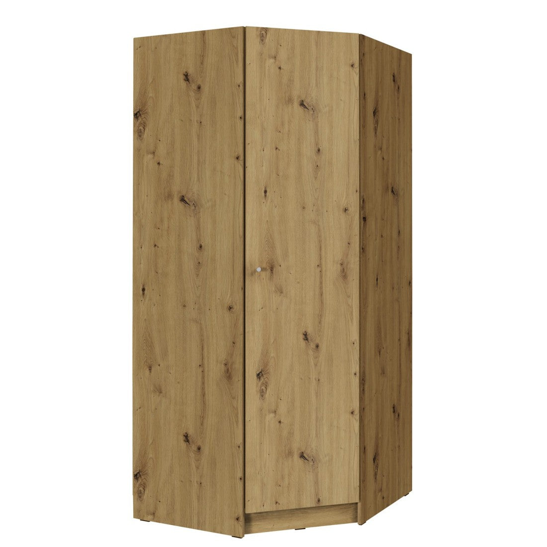 Guardaroba angolare completo collezione KANELLE colore rovere chiaro.