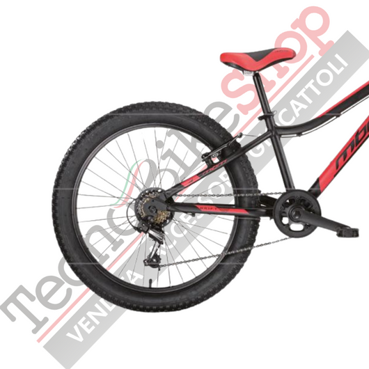 Bici Unisex MBM Drift 24"-Rosso