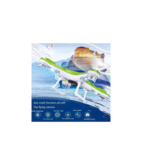 Drone Quadricottero Colori Assortiti 33 X 33 Cm Con Camera 2 Mp Radiocomando Rc         