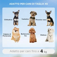 Trasportino Zaino 2 in 1 per Cani e Gatti con Tasche Laterali, Maniglia Telescopica e Ruote, 42x25x55cm, Verde