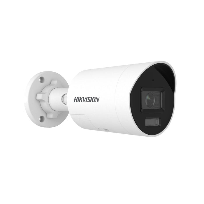 Hikvision 8Mp Smart Hybrid Light ColorVu 2.8 Mini Bullet Ip PoE DS-2CD2087G3-LI2UY/SL