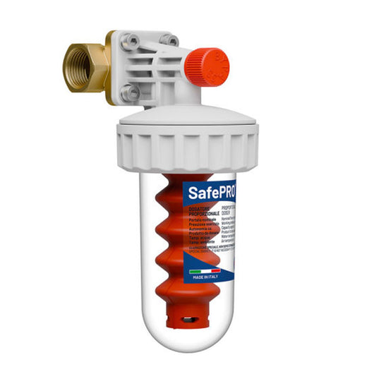 Dosatore di polifosfati HCE SAFE PRO MINI 1/2" Filtro Addolcitore Anticalcare DS00300012