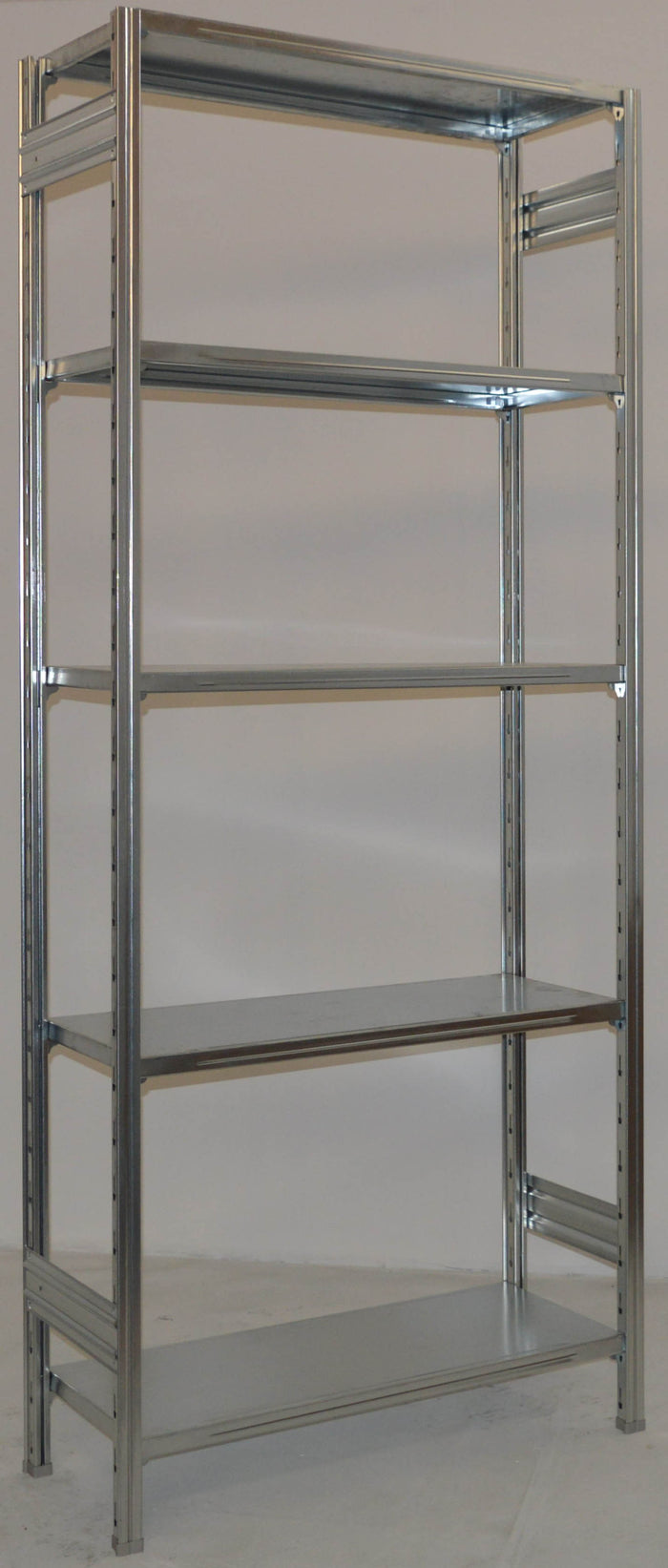 Scaffalatura da magazzino Zincata cm. 100x30x242h