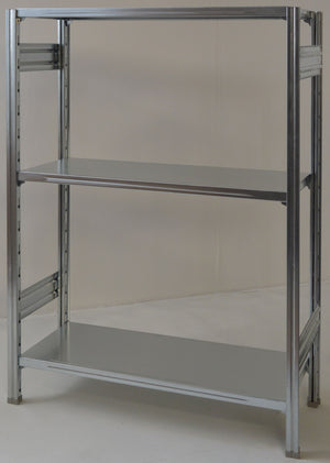 SCAFFALATURA da magazzino Zincata cm. 120x40x150h