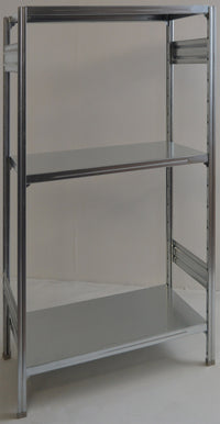 SCAFFALATURA metallica da magazzino Zincata cm. 80x70x150h