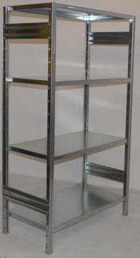 SCAFFALATURA in metallo da magazzino Zincata cm. 120x40x180h