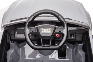 Auto Macchina Elettrica Per Bambini Audi RS6 12V-Bianco