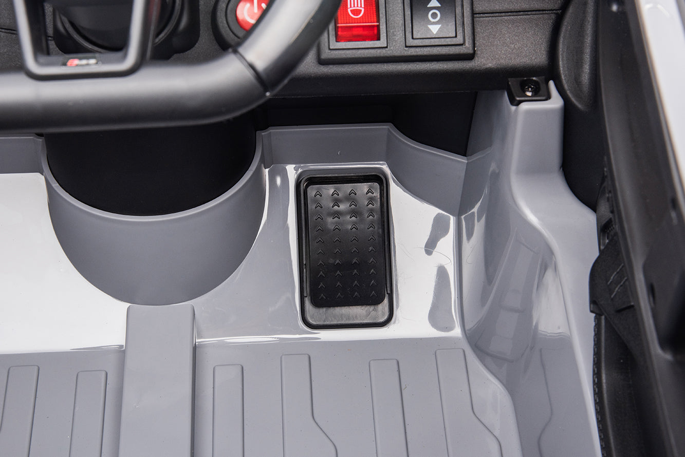 Auto Macchina Elettrica Per Bambini Audi RS6 12V-Bianco