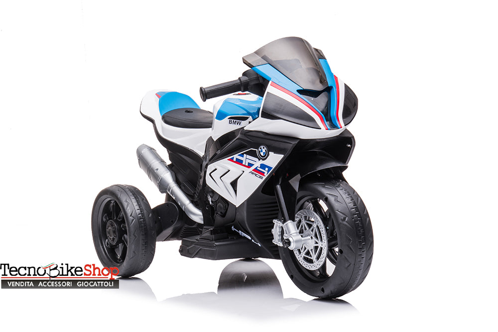 Moto Elettrica per Bambini BMW HP4 Race 12V - 3 Ruote-Bianco