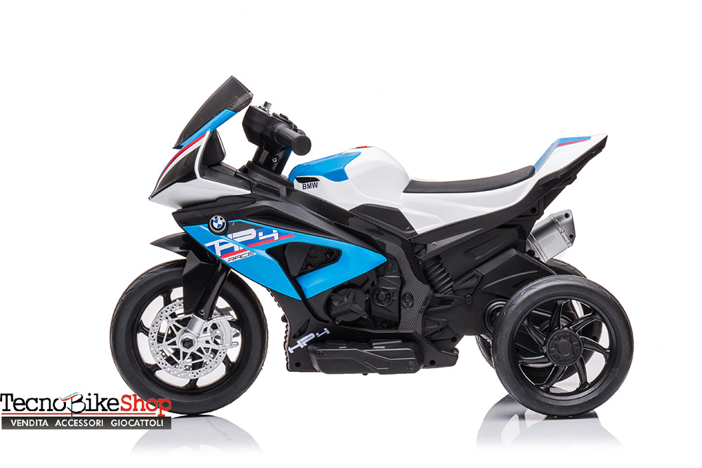 Moto Elettrica per Bambini BMW HP4 Race 12V - 3 Ruote-Blu