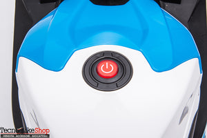 Moto Elettrica per Bambini BMW HP4 Race 12V - 3 Ruote-Blu