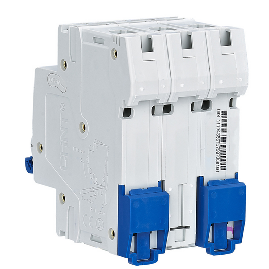 Chint nb1-63 interruttore magnetotermico 3p curva c 6ka guida din *** ampere 50 ampere, confezione 1