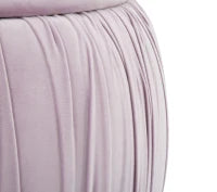 Puff Contenitore Paris Rosa Cm Ø 41X41