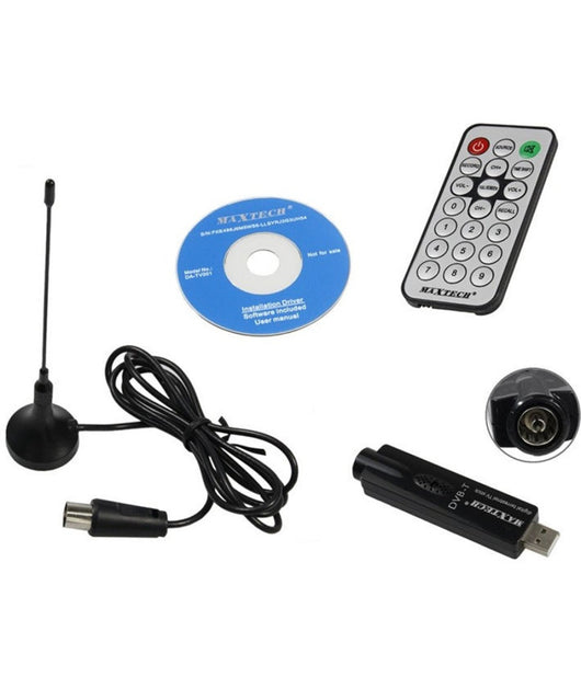 Dvb Tv Usb Mini Digitale Terrestre Registratore Pc Desktop Notebook Coassiale         