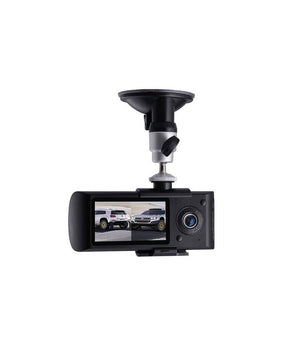 Dvr Per Veicoli Auto Con Doppia Camera Frontale E Posteriore Con Sensore Gps         