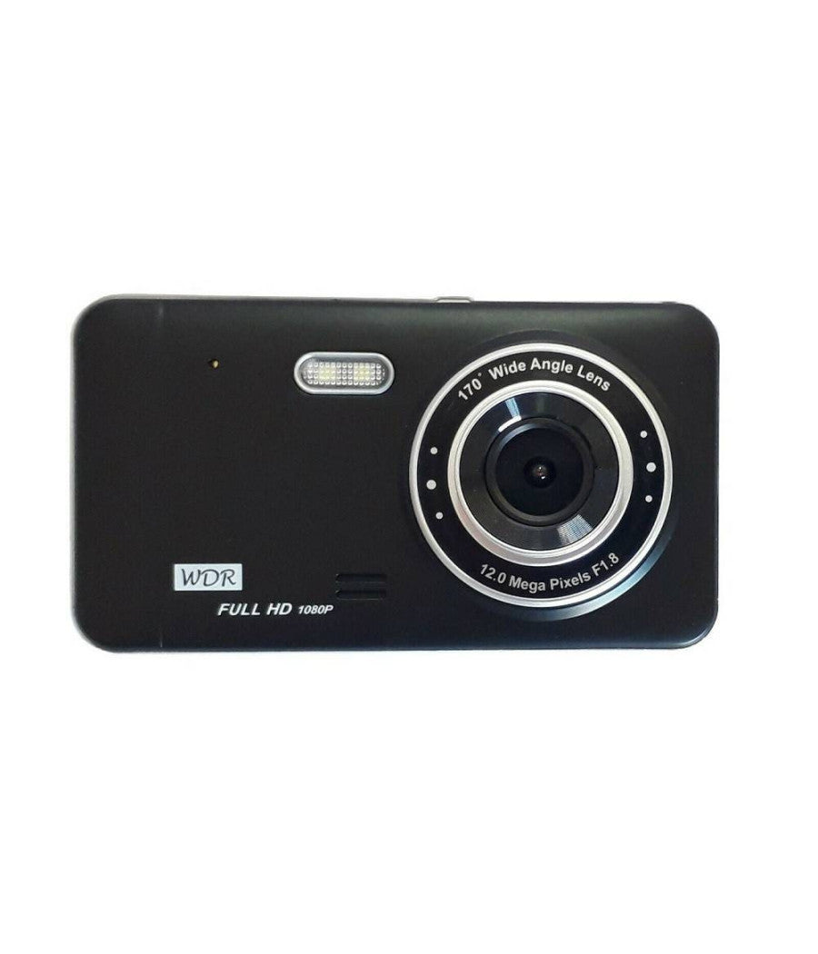 Dvr Telecamera Videoregistratore Per Auto 2 Telecamere Hd Display 4" Gt19         