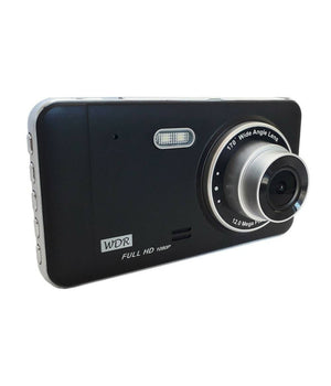 Dvr Telecamera Videoregistratore Per Auto 2 Telecamere Hd Display 4" Gt19         