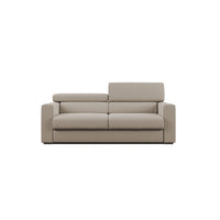 Dylan Divano con pouf estraibile 188 cm beige