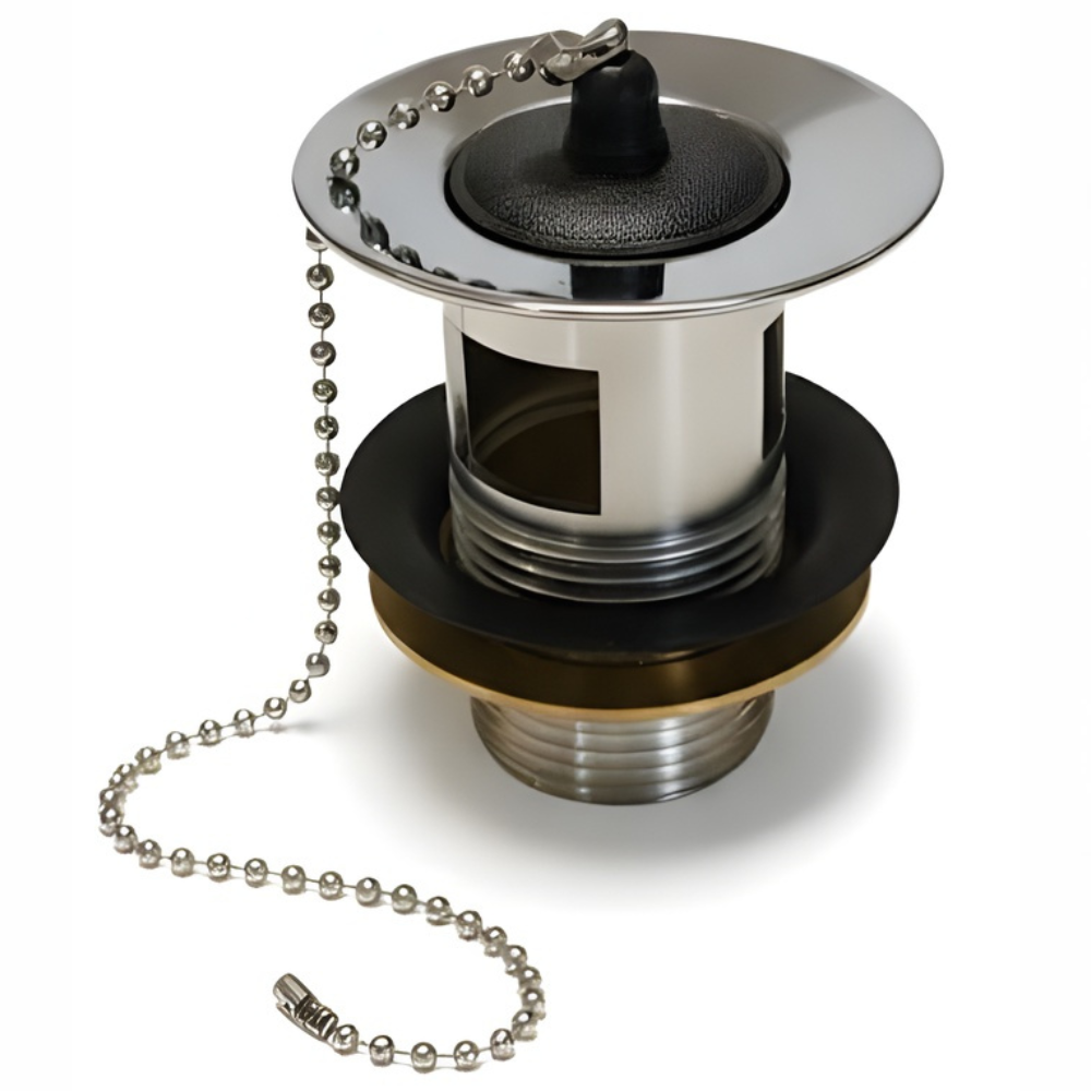 Piletta scarico universale 1 pollice senza troppo pieno per lavabi