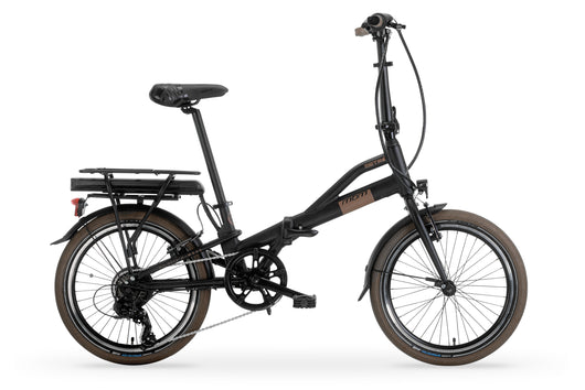 Bicicletta Elettrica A Pedalata Assistita MBM E-Metro 20"-Nero