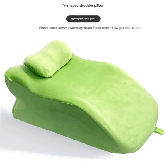 Sdraiabile cuscino per più posizioni, cuscino per letto con supporto cervicale, cuscino multifunzionale