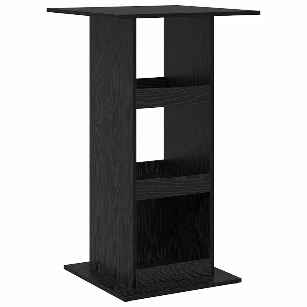Tavolo da bar 60 x 60 x 100 cm Legno ingegnerizzato Rovere Nero 869244