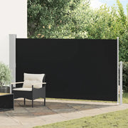 Tendalino Laterale per Patio Terrazzo 160 x 300 cm Nero