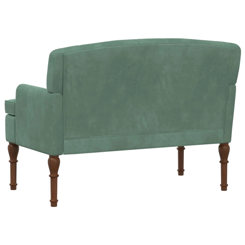 Loveseat con bottoni imbottiti Verde Mare 111 x 65 x 79 cm 42041854