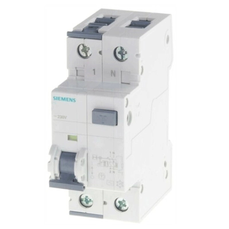 Siemens differenziale magnetotermico 10A 1P+N 30MA 4,5KA 5SU13531KK10